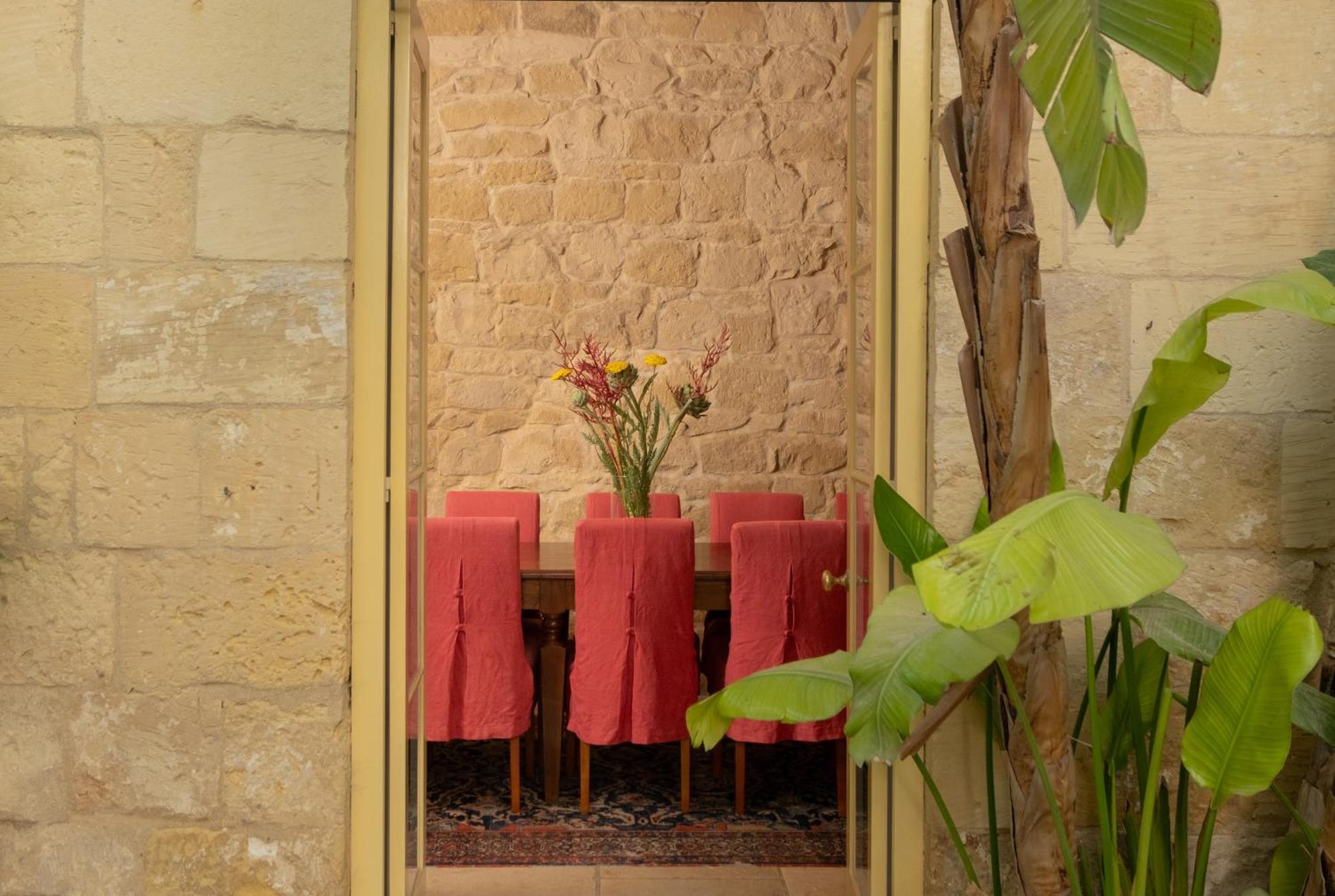 Casa San Rocco - Luxurious Grand 18Th C. Palace With Gardens & Pool Hal Ghaxiak Esterno foto