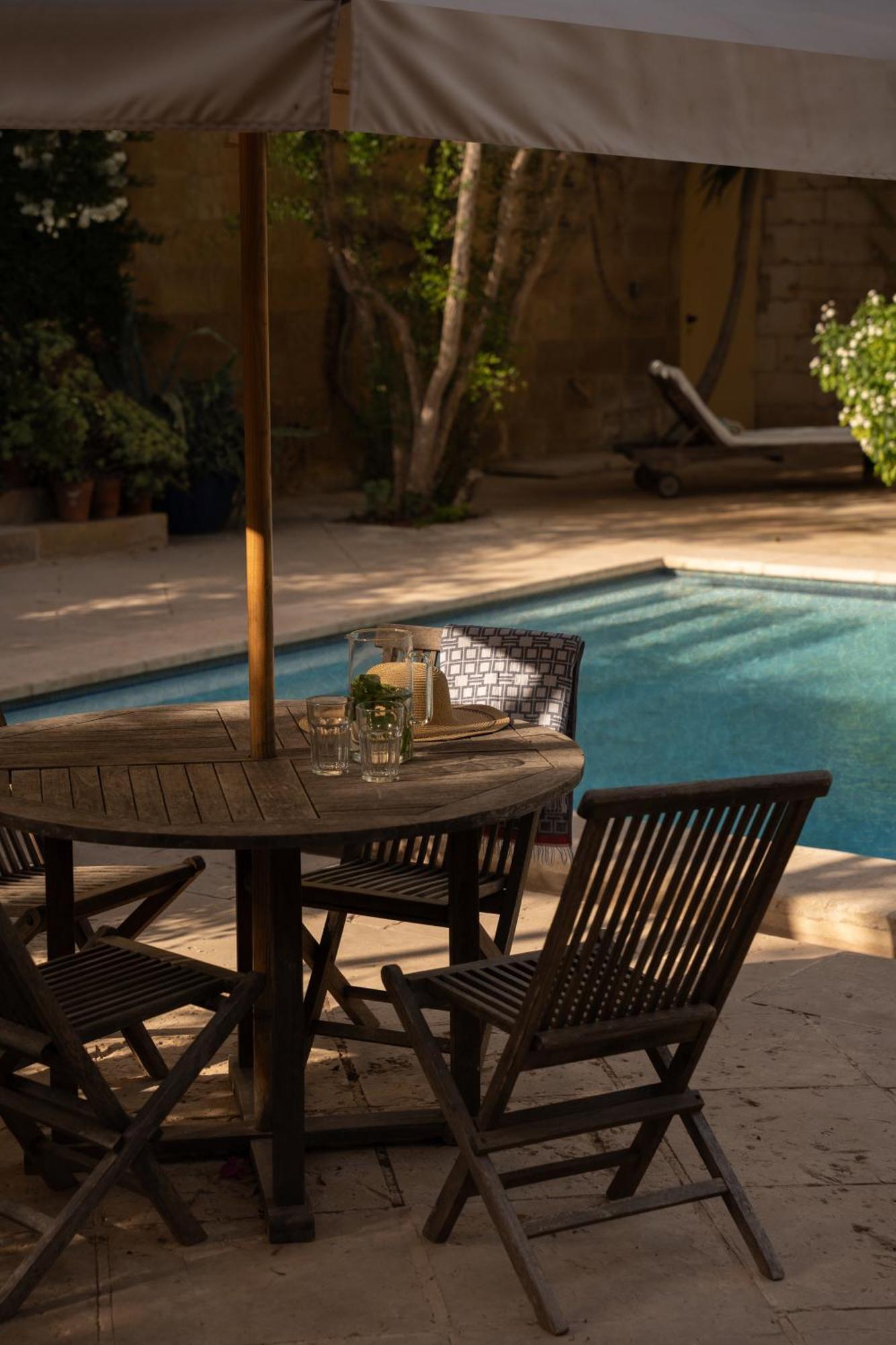 Casa San Rocco - Luxurious Grand 18Th C. Palace With Gardens & Pool Hal Ghaxiak Esterno foto