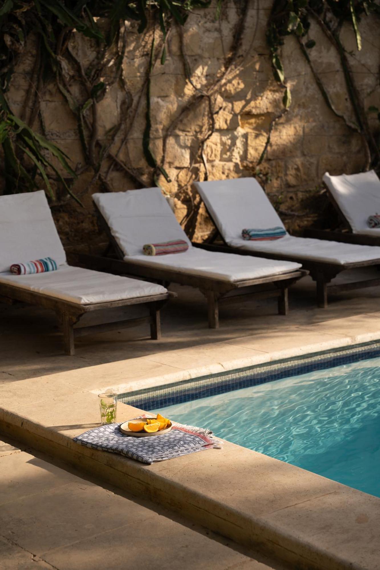 Casa San Rocco - Luxurious Grand 18Th C. Palace With Gardens & Pool Hal Ghaxiak Esterno foto