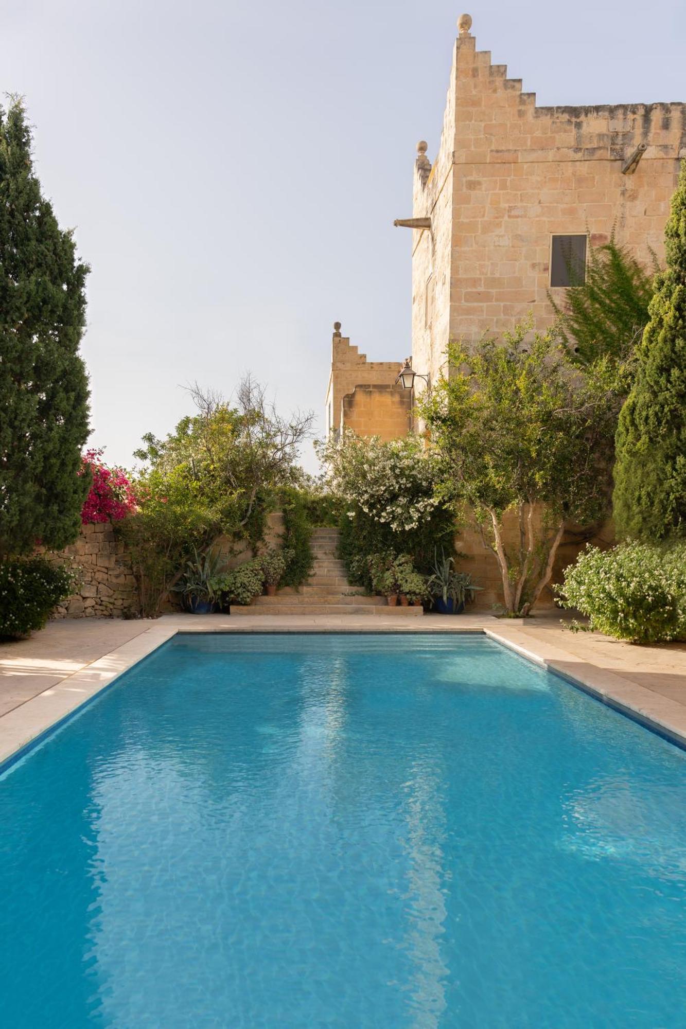 Casa San Rocco - Luxurious Grand 18Th C. Palace With Gardens & Pool Hal Ghaxiak Esterno foto